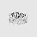 Moissanite Cuban Ring