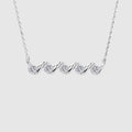 Moissanite Twist Necklace