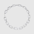 Moissanite Infinity Cuban Bracelet